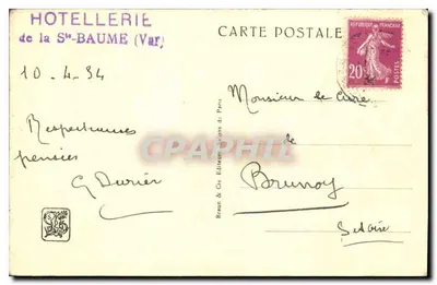 Marthe Spitzer — Pietá — Braun & Cie, Ed. — Verso