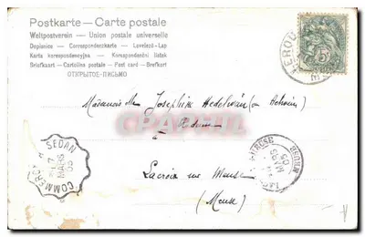 Flores — Rosa e lirio — Léon Clurahy — Verso