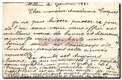 Zamieczony wioska — wydawca nieznany, numer serii nie widoczny — Rewers