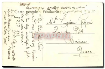 Młody parobek na zewnątrz — ilustracja Outin Pinkt — seria Berrie 278 — Rewers