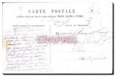 Palais du Luxembourg — Paris — éditeur anonyme, n° 16 — Verso