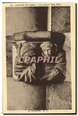 Cadouin (Dordogne) — Os Claustros — Mon. Hist. — A Confissão
