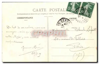 Quiberon — Côte Sauvage — Zbiór H. Laurent, Port-Louis — Rewers