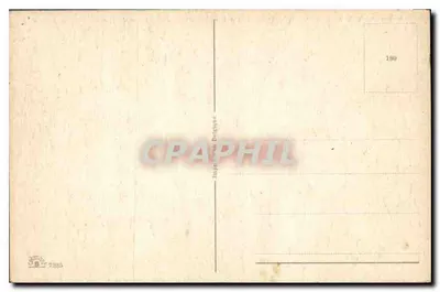 Paisagem de outono — floresta e rio — Imp. n°180 — Verso