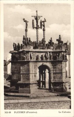Pleyben (Finistère) — Das Calvarium — ND 68