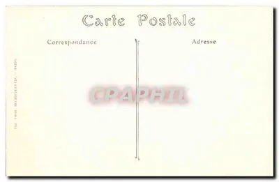 Soissons — Rue de la Vieille-Gagnerie po bombardowaniu 6 lipca 1915 — L. MOURIERE, Soissons — Rewers