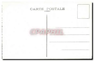 Reims antes da Grande Guerra — Rue Gambetta — G. Grall, editor Reims — Verso