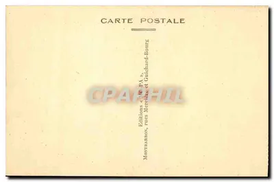 Bourg-en-Bresse — Prefeitura — Mo-Pa — Verso