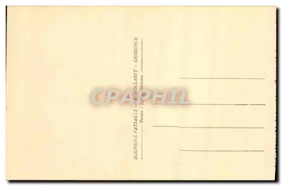 Okręgi Glandon — Jezioro Białe, Flag i Wielkie Rousset — Dauphiné Paysages, Mollaret — Rewers