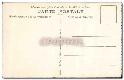Wspinaczka na Mont-Blanc — Przybycie do Pavillon de Tête-Rousse — L. Feutra, wyd. w Annemasse (Haute-Savoie), n° 856 — Rewers