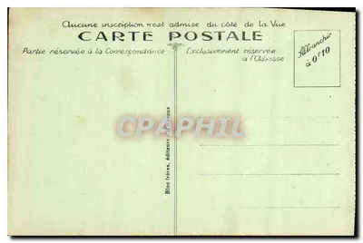 Biarritz (Côte Basque) — Vista Generale — Le Scogliere — B. R. — Verso