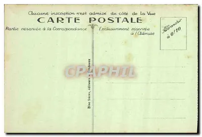 Biarriz (Côte Basque) — Il Faro — B. R. — Verso