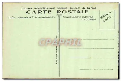 Biarritz (Côte Basque) — Ogólny widok Atalaye i Port Vieux — B.R. — Rewers
