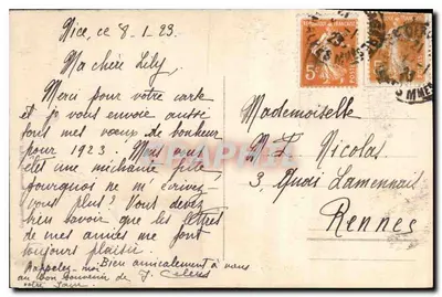 Crepuskuł — zachód słońca — Wydawnictwo Gilletta, nr 190 — Rewers
