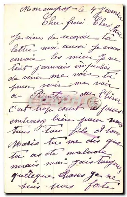 Kościół w Laar — Widok zimowy — Wydawca nieznany — Rewers