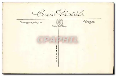Zachód słońca — LL — Lévy Frères, Paryż — Rewers