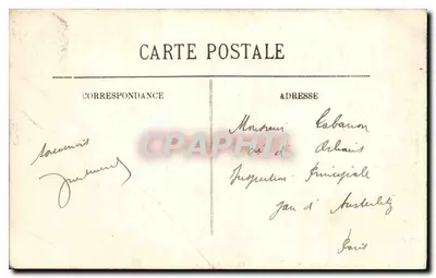 Les Sables-d'Olonne — Het meer van Tanchette — LL. 115 — Achterkant
