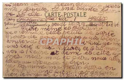 Paris — O Senado — LL. n° 163 — Verso