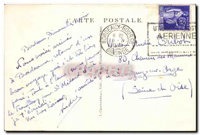 Bordeaux - La Grosse Cloche (Stare Miasto) — Wydawca Elce, n°11 — Rewers