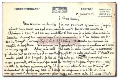 Jezioro Bourget — Abpia Hautecombe — Obrzeża Aix-les-Bains — ND — Rewers
