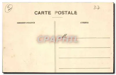 Azay-le-Rideau (Indre-et-Loire) — Zamek — Façada Zachodnia — Rewers
