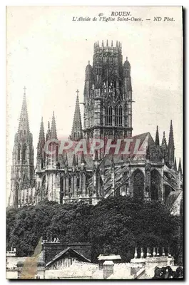 Rouen — Absydioła Katedry Świętego Ouena — ND Fot.