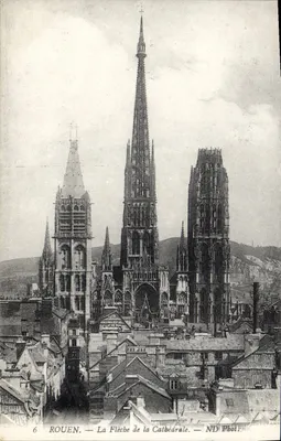 Rouen — Strzała Katedry — ND Pol.