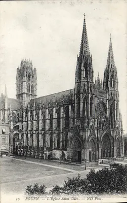 Rouen — Katedra św. Ouen — ND Phot.