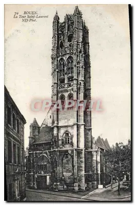 Rouen — Wieża św. Laurent — ND Pbot.
