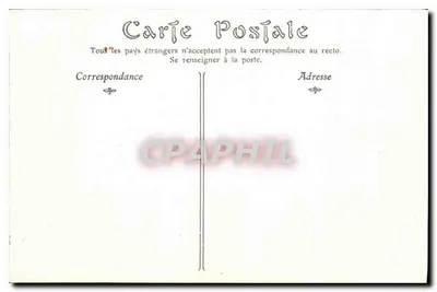 Rouen — Kupola Grosse Horloge, szczegół dekoracji sufitu (XVI wiek) — ND Phot — Rewers