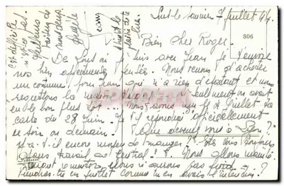 Arranjo de flores e sapatos de cavalo — editor não identificado, número de série 806 — Verso