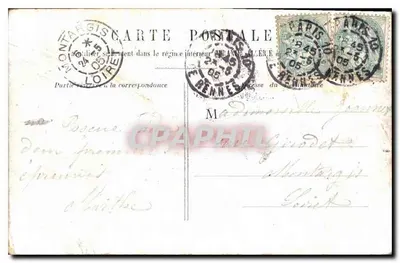 Ópera de Paris — vista da fachada — H. L. — Verso
