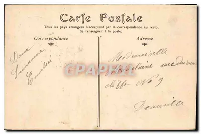 Honfleur — Côte de Grace, la Vierge du Val de la Reine — N.D. Phot, n°102 — Rewers