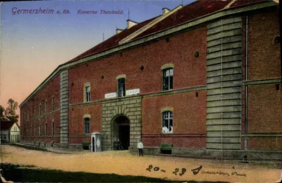 Germersheim a. Rh. — Kaserne Theobald — editor Heineken & Postkarten-Verlag, n° 2985
