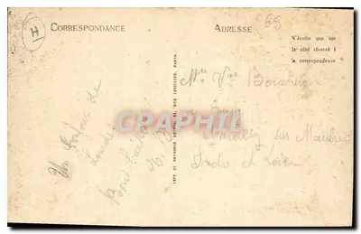 Lourdes - The Cave — Publisher LL, No. 63 — Back