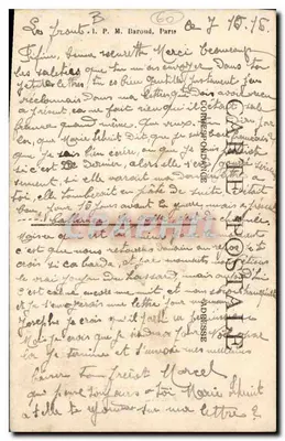 Omgeving van LASSIGNY — BOULOGNE-LA-GRASSE — Het Kasteel — De Torens en de grote Toren — Frezquit, uitgegeven te Ressons-sur-Matz — Achterkant