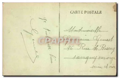 Espalion — Ruiny zamku i ogólny widok — Wyd. Bazaru Paryskiego nr 22 — Rewers