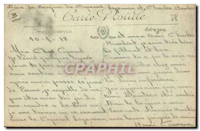 MANTES — A Catedral — LL. — Verso