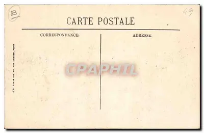 Saumur (M.-et-L.) — Zamek feudalny (Mon. hist., południowo-zachód) — LL — Rewers