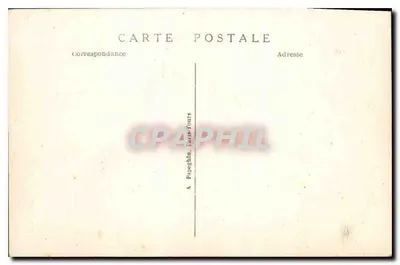 Angers — Zamek i ogrody — A.P. n°27 — Rewers