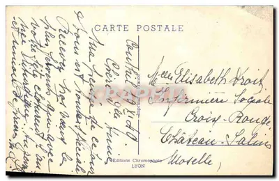 Cavalo de ferro e rosas — Feliz Aniversário — Éditions Chromophone, Lyon — Verso