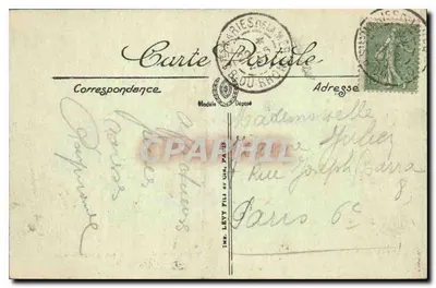 Chegada das Santas-Marias, o ano 45 de Nosso Senhor Jesus Cristo — Édit. Marcheteau — Verso