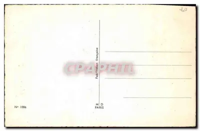 Bukiet róż i mimoz – Szczęśliwego dnia – M.D. PARIS, n° 1006 — Rewers
