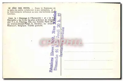 Crianças na floresta — O zelo pela boa causa — n°60 — Verso