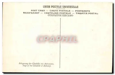 Obleganie twierdzy w Antwerpii — Szczegół — Horace Vernet, Muzeum w Paryżu — Rewers