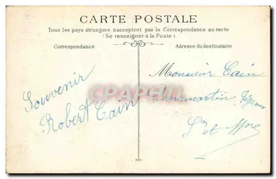 Fary w dzień burzy — G. M. 1339. Dieppe — Rewers