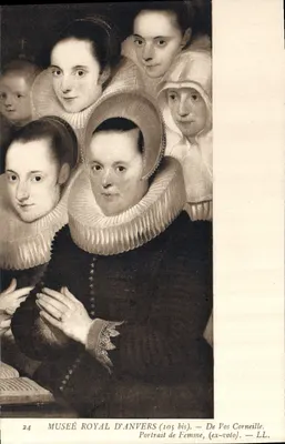 Retrato de Mulher — Museu Real de Anvers — De Vos Corneille (105 bis)