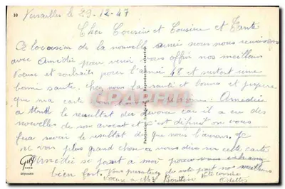 Fiori di pensiero — Buon anno — Cartolina di Natale — Verso