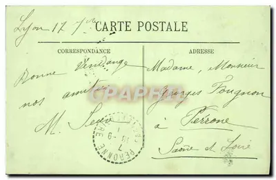 LYON — W Parku — Kąt Cygani — LL. — N° 166 — Rewers