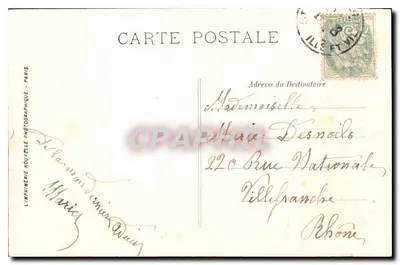 Saint-Malo — Fortyfikacja Narodowa widziana z Murek — LL. — nr 166 — Rewers